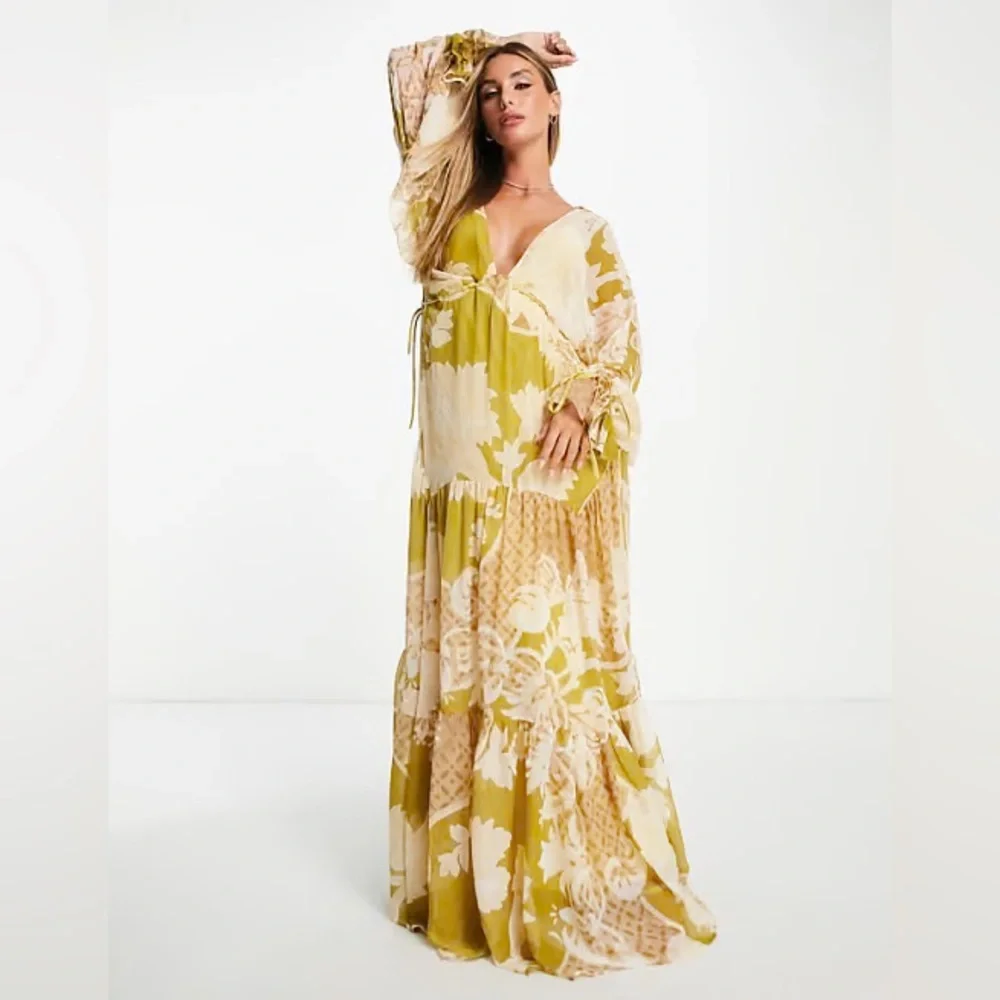 Asos Floral Maxi Dress - Picture 4 of 6